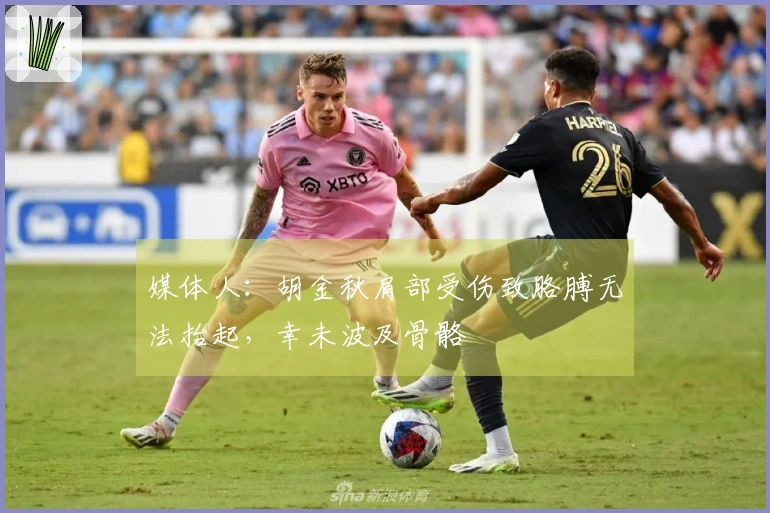 媒体人：胡金秋肩部受伤致胳膊无法抬起，幸未波及骨骼
