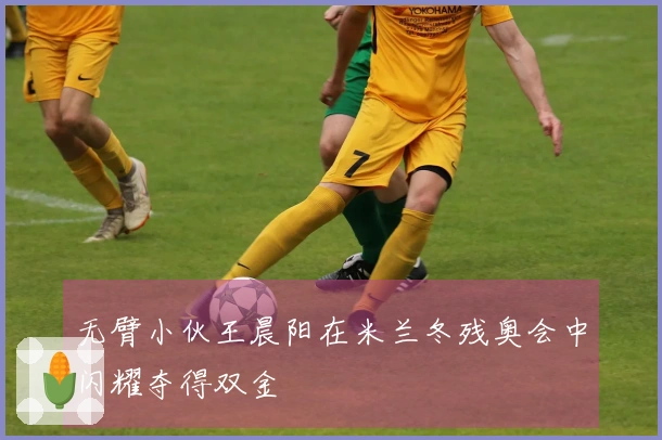 无臂小伙王晨阳在米兰冬残奥会中闪耀夺得双金